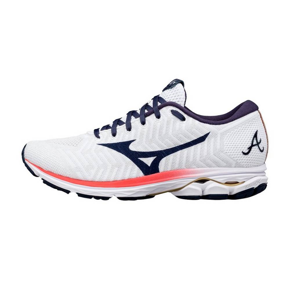 Mizuno Chop On WAVEKNIT™ R2 Férfi Futócipő Fehér/Sötétkék WBL802631